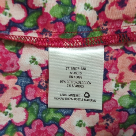 🔥Laura Scott XL blouse pink floral - Picture 7 of 9